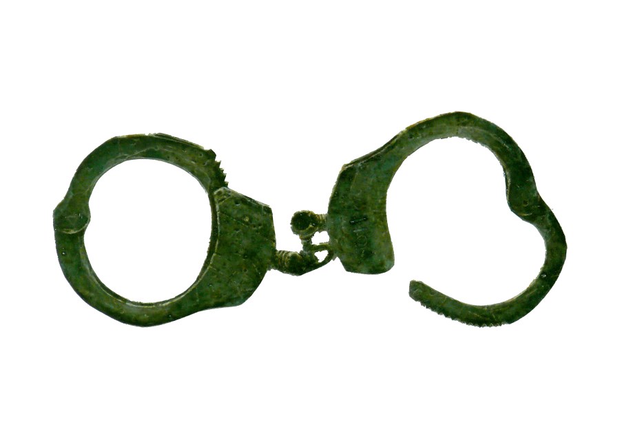 Great escape, acrylic on vinyl 4" x 13"